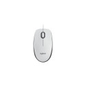 Logitech M100 Wired Mouse, 1000 DPI, White