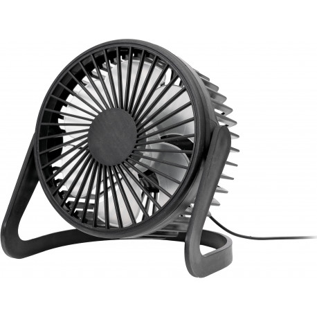 Platinet desk fan PTF322B USB, black (46172)