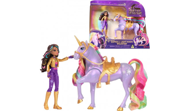 Spin Master Unicorn Academy - Light Magic Wildstar and Sophia, toy figure