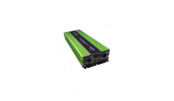 Qoltec Monolith toiteadapter/inverter Auto 5000 W roheline