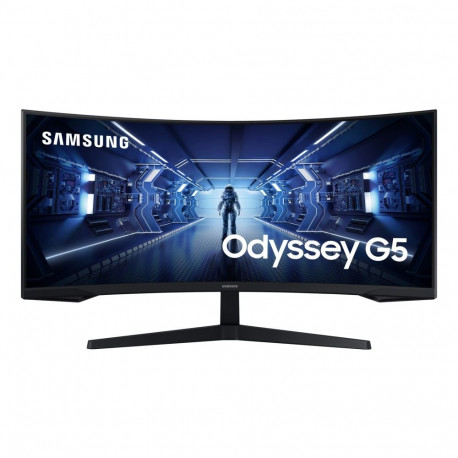 Samsung G55T arvutimonitor 86.4 cm (34") 3440 x 1440 pikslit UltraWide Quad HD LED must