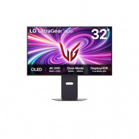 LG 32" ULTRAGEAR DUAL MODE OLED GAMING MONITOR UHD 4K SPEAKER