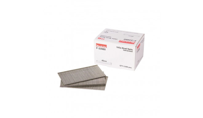 BRAD 16GA 1.6X45MM 2000PC