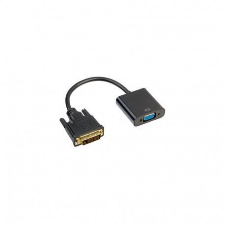Akyga AK-AD-50 video cable adapter 0.15 m VGA (D-Sub) DVI Black
