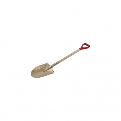 KS Tools BRONZEplus Round edge shovel Aluminium, Bronze, Wood Bronze, Wood