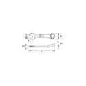KS Tools 518.001 combination wrench