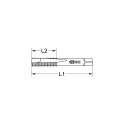 KS Tools 331.002 threaded rod Steel