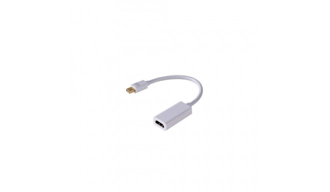 Akyga AK-AD-38 video cable adapter 0.15 m HDMI Type A (Standard) Mini DisplayPort White