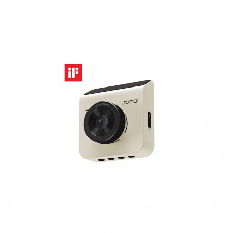 70mai Dash Cam A400 White Quad HD Bluetooth Battery, USB Black, Ivory