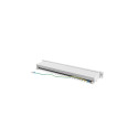 PATCH PANEL 24 PORT 1U 19" CAT.6 FTP WITH CABLE ORGANIZER SHIELDED GREY LANBERG