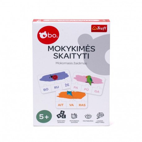 bo. educational board game "Syllables" (In Lithuanian lang.)