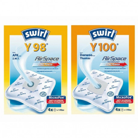 Melitta dust bag Swirl Y 98 AirSpace 1+4pcs