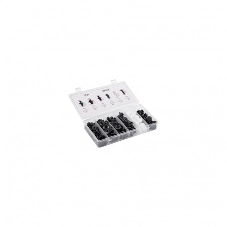 Tüüblite kompl. 100osa, keredet.kinnitam