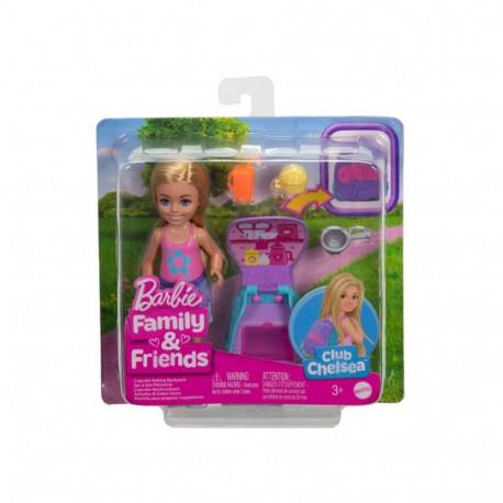 Lalka Barbie Chelsea Plecak z kotkiem