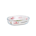 Ahjuvorm Quttin   Klaas ovaalne 600 ml 17,6 x 12,7 x 4 cm (6 Ühikut)