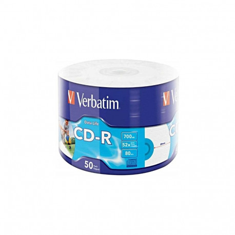 Verbatim 50x CD-R 700 MB 52x 50 pc(s)