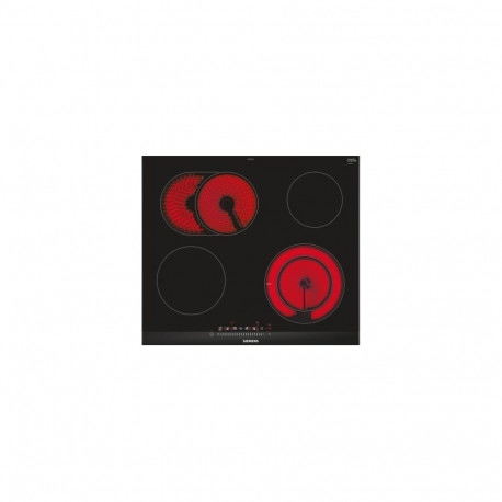 Siemens ET675FNP1E hob Black, Stainless steel Built-in Ceramic 4 zone(s)