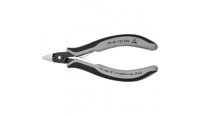 Precision side-cutting electronics pliers Knipex