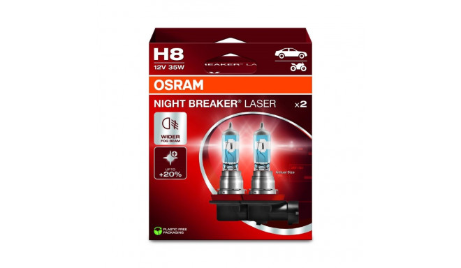 Bulb H8 12V 35W PGJ19-1 Night Breaker Laser