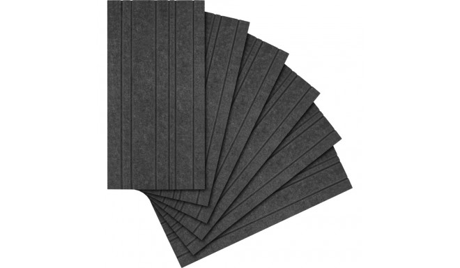 Streamplify ACOUSTIC PANEL - 6-Pack, grey