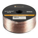 Audio Cable - Libox 2x1,50mm Lb0008-50 50m Transparent