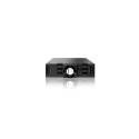 Icy Dock MB996SK-6SB drive bay panel Black