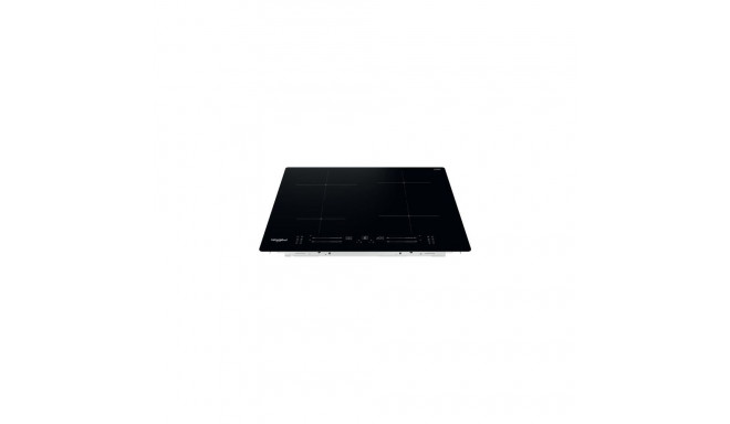 Whirlpool WS S4060 BF Black Built-in 60 cm Zone induction hob 4 zone(s)