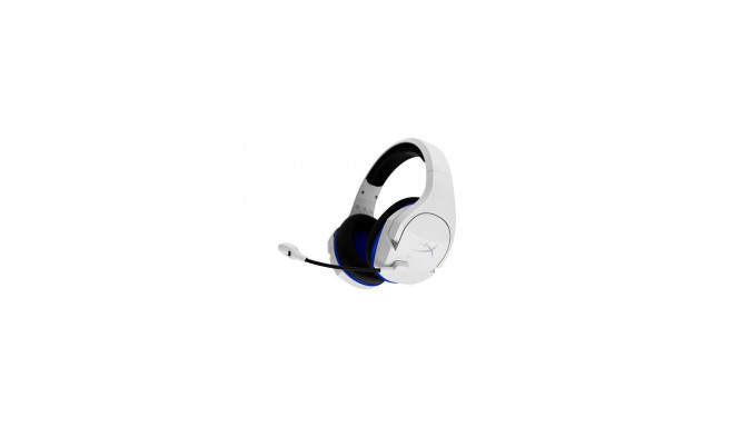 HyperX Cloud Stinger Core - Wireless Gaming Headset (White-Blue) - PS5-PS4