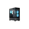 Case GT-01B-OP VISTA Midi 3x ARGB Fans