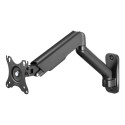 Deltaco ARM-0360 monitori seinakinnitus 81,3 cm (32") must