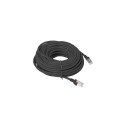 Networking Cable - Lanberg Patchcord 20m Black