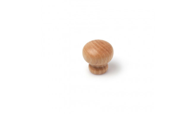 FURNITURE KNOB D30 7-259.90 LAQ BEECH