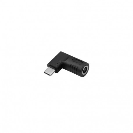 Akyga AK-ND-D16 cable gender changer USB type C 6.0 x 4.4 mm + pin Black