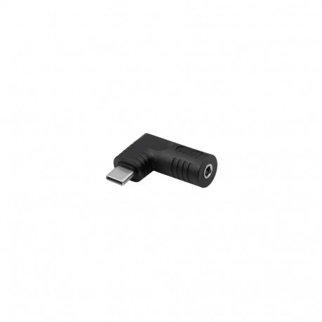 Akyga AK-ND-D14 cable gender changer USB type C 3.5 x 1.35 mm Black