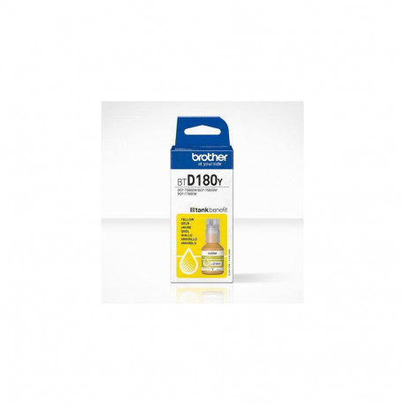 Brother BTD180Y Yellow Genuine Ink Bottle