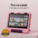 Amazon Fire HD 8 Kids 32GB (2024), disney princess