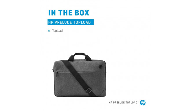 HP Prelude G2 15.6 Top Load, Water Resistant - Grey