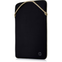 HP 15.6 Reversible Sleeve - Black, Gold