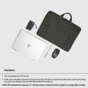 HP Modular 15.6 Sleeve/Top Load with Handles/shoulder strap included, Water Resistant - Dark Olive G