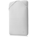 HP 15.6 Reversible Sleeve - Black, Silver