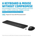 HP 655 Wireless Mouse Keyboard Combo - Black - US ENG