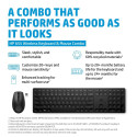 HP 655 Wireless Mouse Keyboard Combo - Black - US ENG