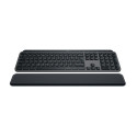 Logitech MX Keys S Wireless Keyboard + Palm Rest, Bluetooth, Illuminated, US, Graphite