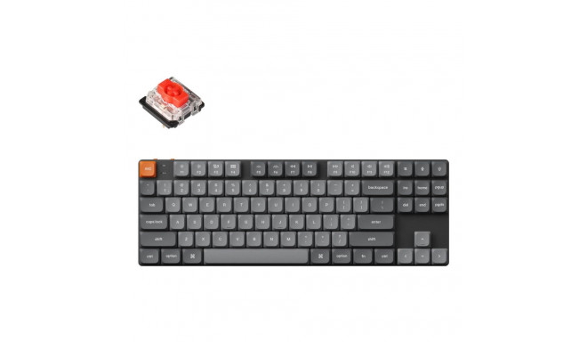 Keychron K1 Max RGB - US Layout - Hot-Swappable Low Profile Gateron Red Wireless Keyboard
