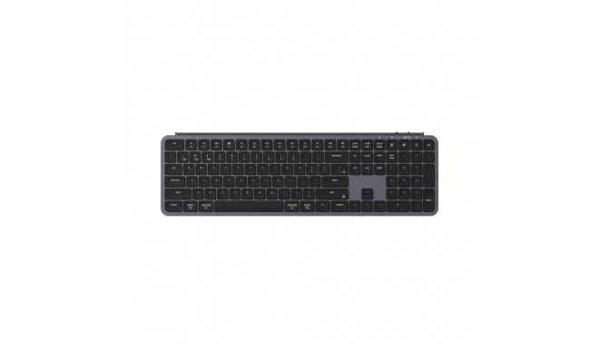 Keychron B6 Pro Ultraslim - US Layout - Low Profile Scissor Space Grey Wireless Keyboard