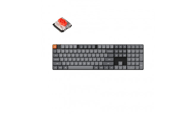 Keychron K5 Max RGB - US Layout - Hot-Swappable Low Profile Gateron Red Wireless Keyboard