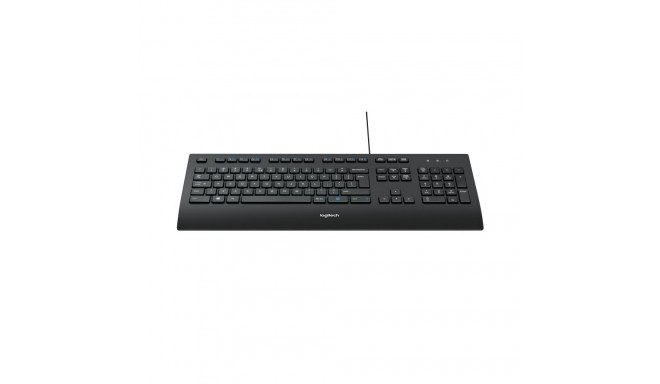 LOGITECH K280e corded Keyboard USB black for Business - INTNL (US)