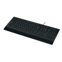 LOGITECH K280e corded Keyboard USB black for Business - INTNL (US)