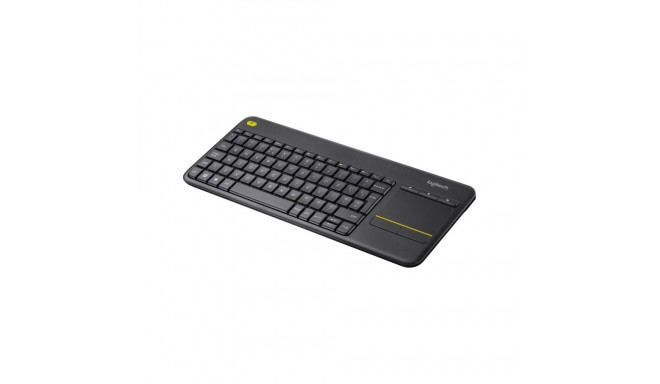 LOGITECH Wireless Touch Keyboard k400 Plus - INT BLACK