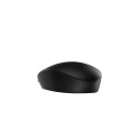 HP 128 USB Wired Laser Mouse, Sanitizable - Black